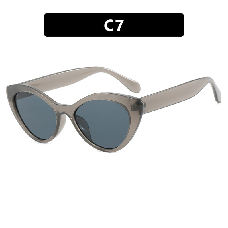 Damer kreative Cat-Eye briller Luvikno