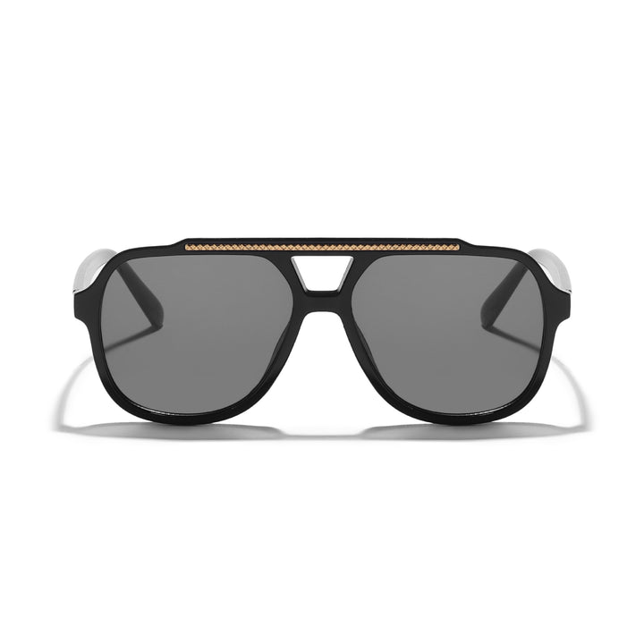 Dame Designer-solbrille med ekstravagant mønster og beskyttende UV-beskyttelse Luvikno