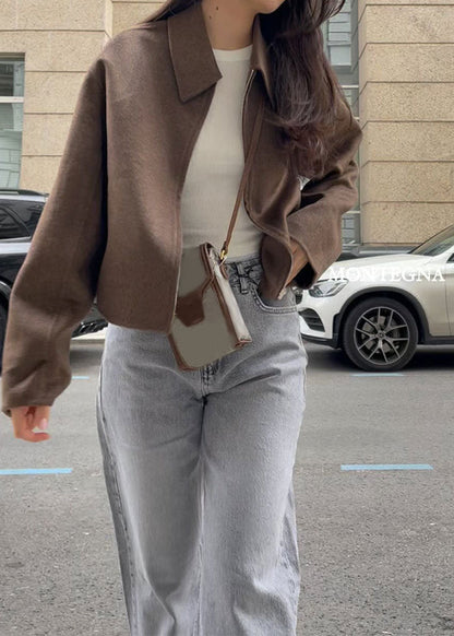 Luvik | Vetoketjulla Edessä Villa Takki