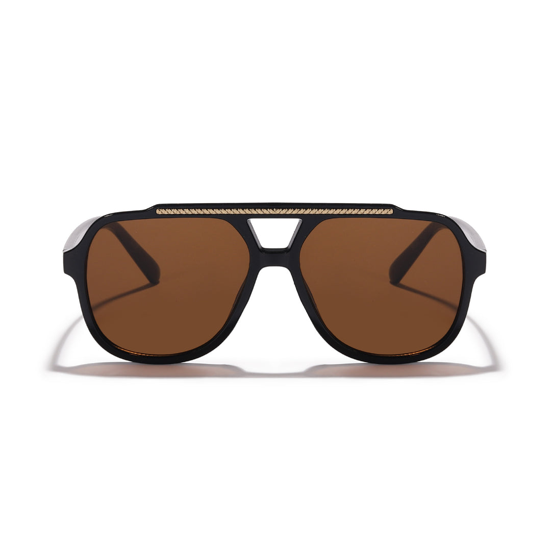 Dame Designer-solbrille med ekstravagant mønster og beskyttende UV-beskyttelse Luvikno