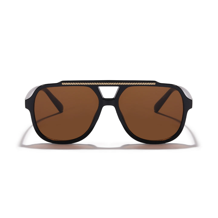 Dame Designer-solbrille med ekstravagant mønster og beskyttende UV-beskyttelse Luvikno