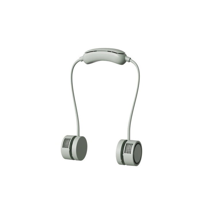 Unisex nan dual air-pod nakkebånd personlig kjølevifte Luvikno