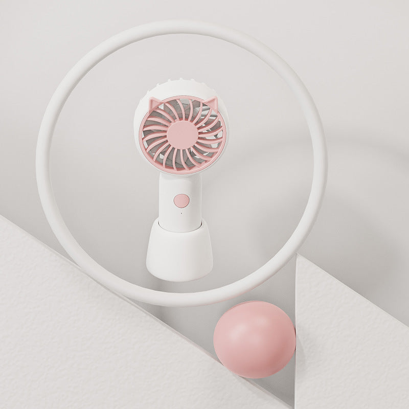 Dame bærbar håndvifte i elegant dyredesign Luvikno