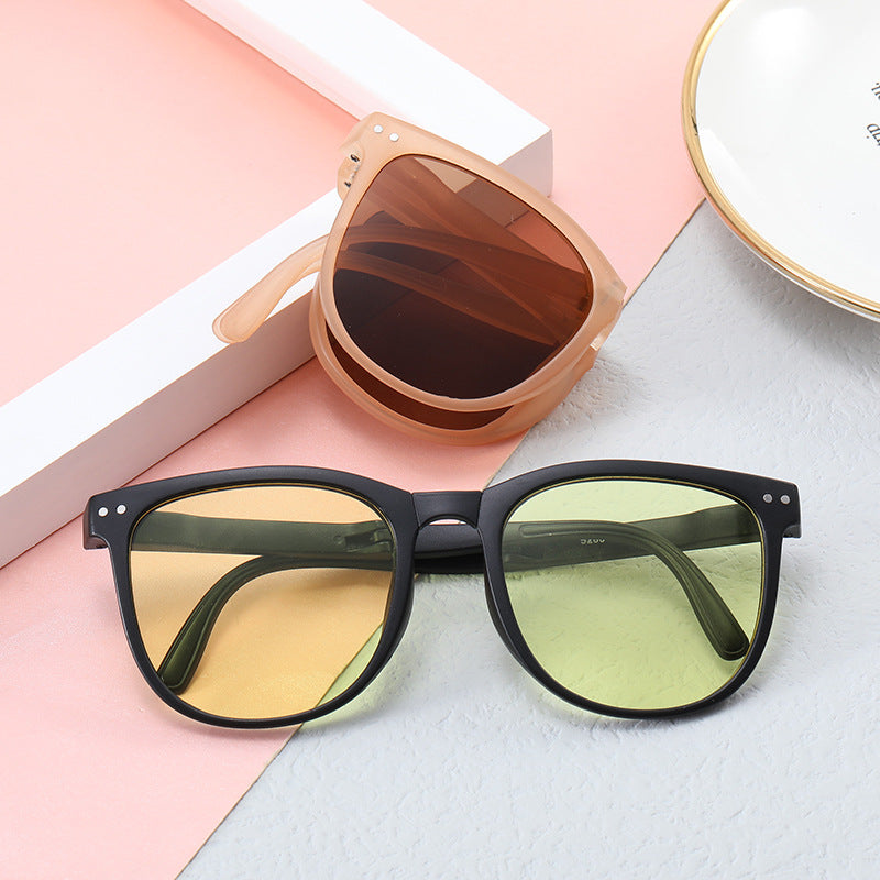 Dame moterik Oversized-solbriller med speilte linser Luvikno