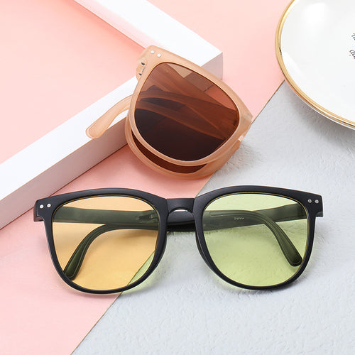 Dame moterik Oversized-solbriller med speilte linser Luvikno