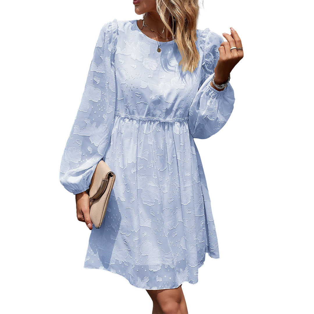 Luvik | Dress for women with stylish and elegant jacquard design
