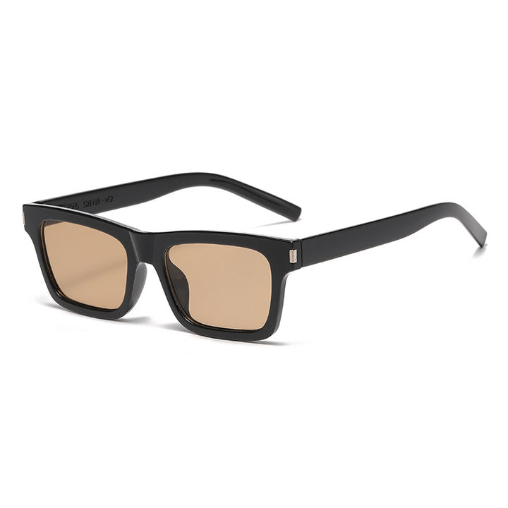 Dame elegant rektangulær solbrille med polariserte glass Luvikno