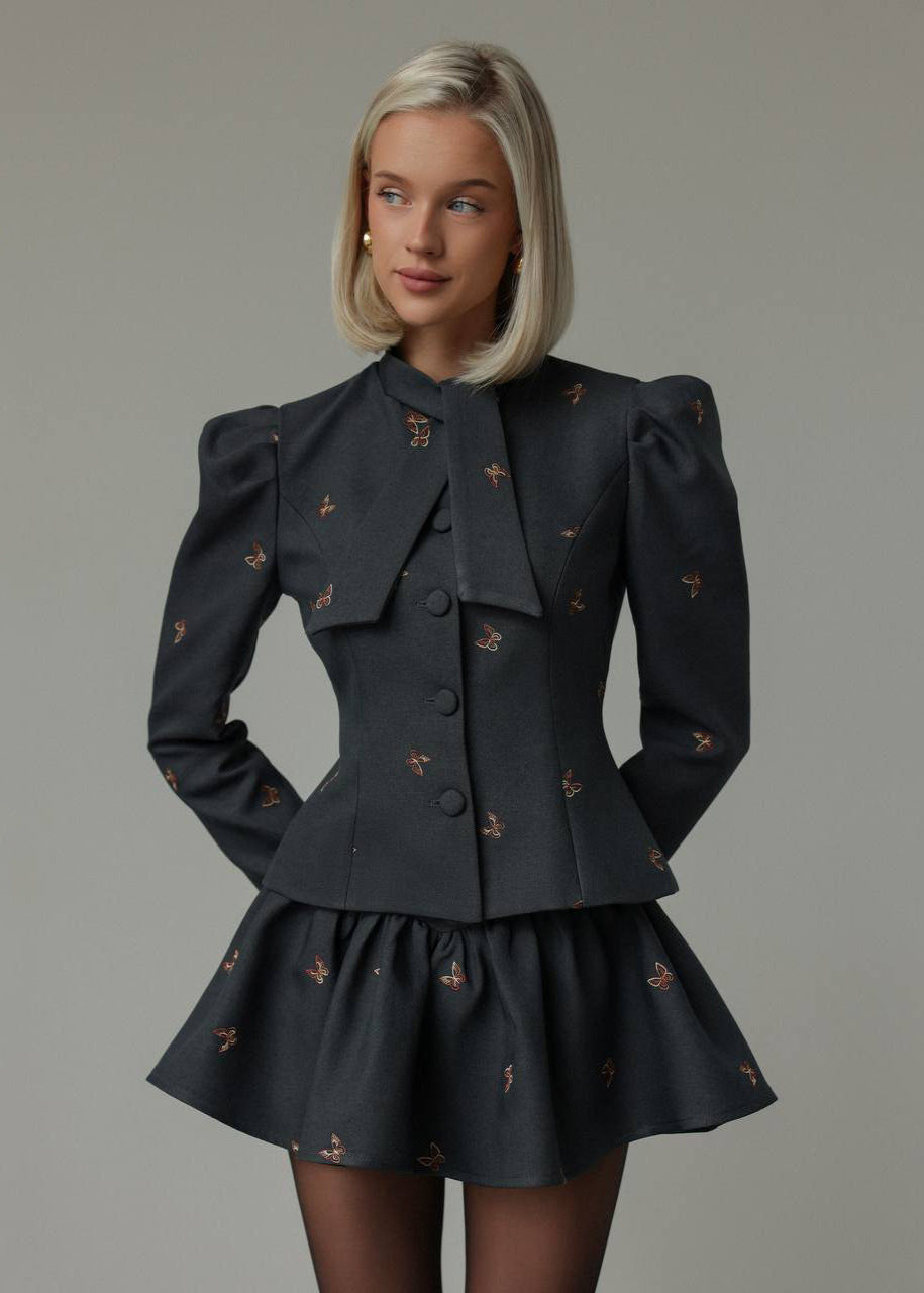 Luvik | Puffihihnaharja ja hame -set