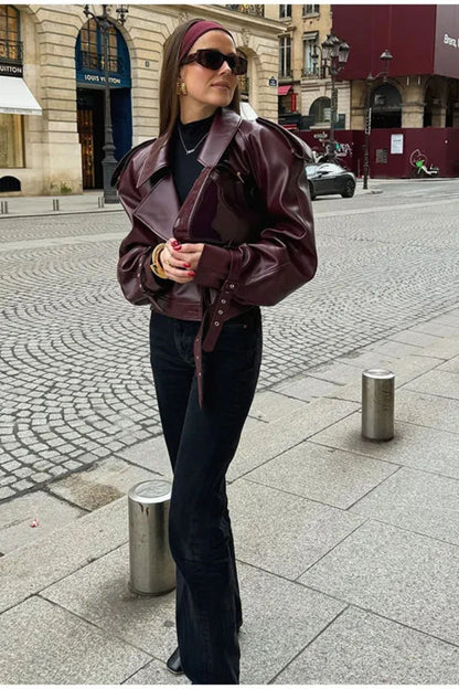 Luvik | Keinonahka Mukava Takki