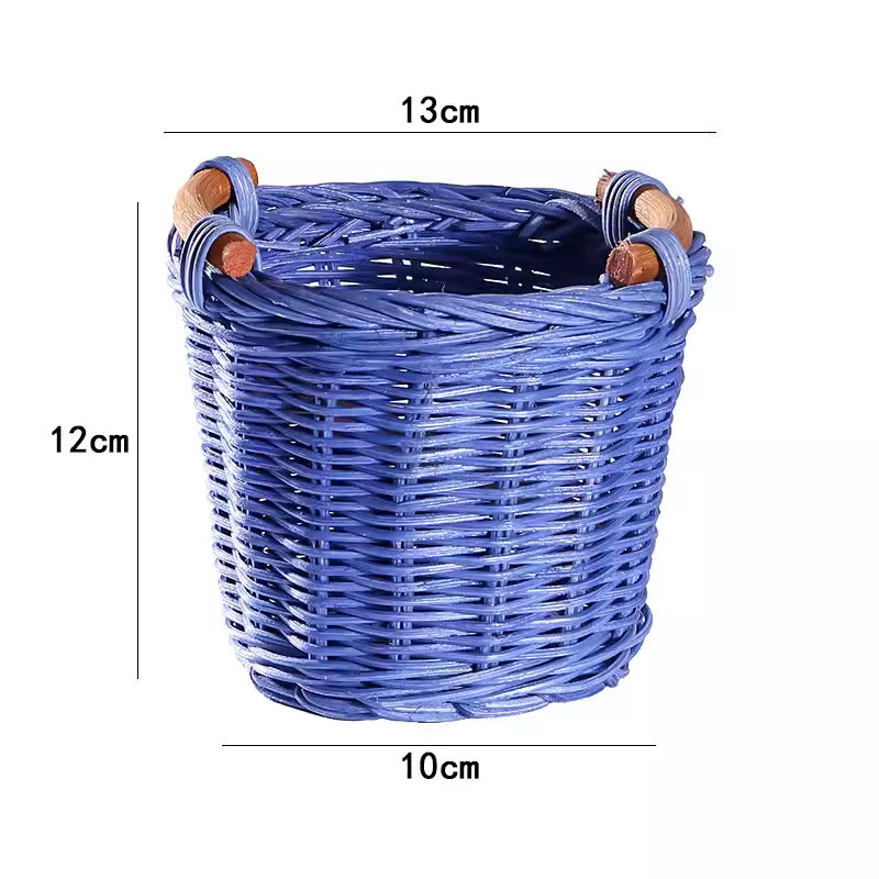 Unisex Dekorativ plantekurv med ergonomiske håndtak Luvikno