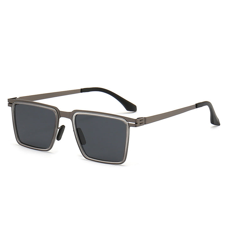 Dame Kvadratisk Designer Solbrille Luvikno