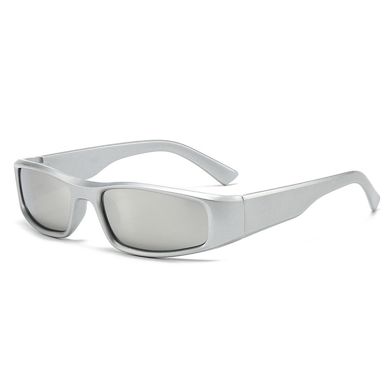 Dame sporty solbriller med robust ramme Luvikno