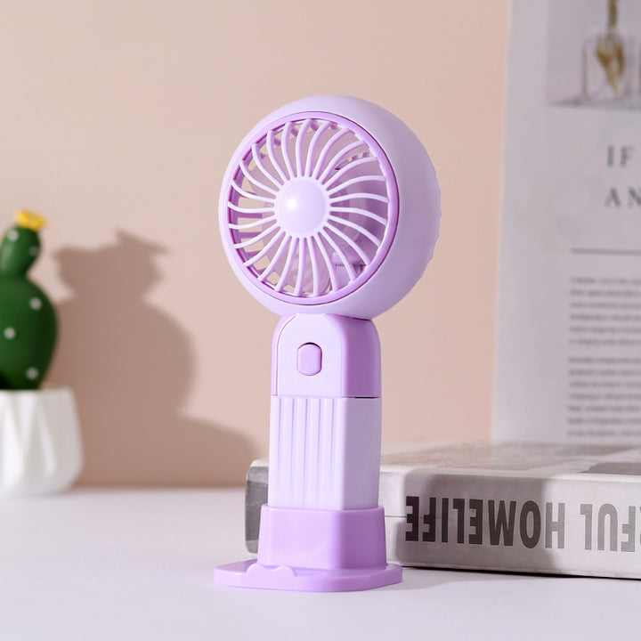 Dame Bærbar Håndvifte med USB-ladingsfunksjon og ergonomisk design Luvikno