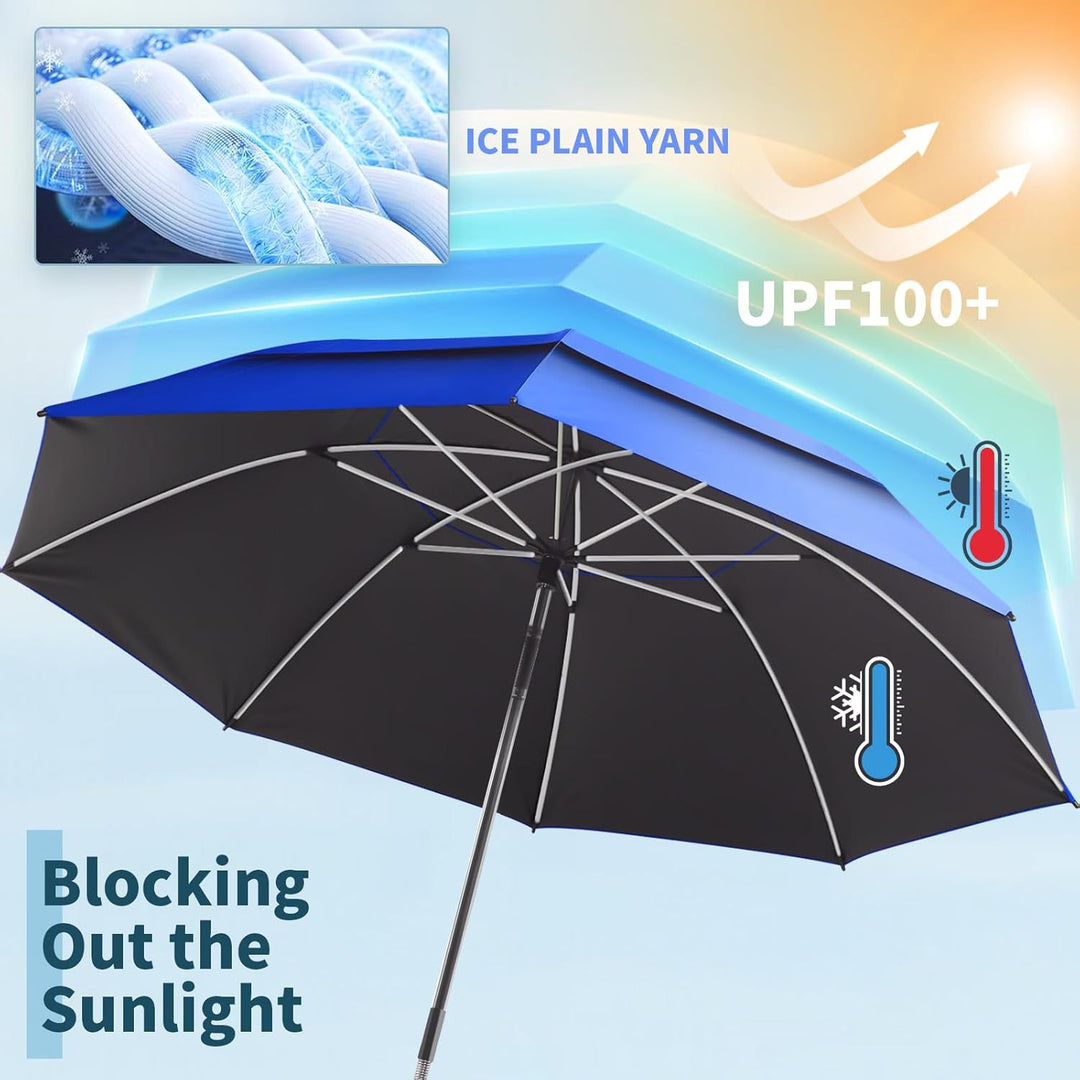 Dame Justerbar Strandparasol Luvikno
