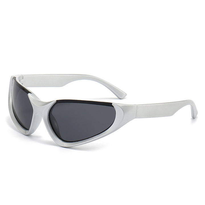 Damer sporty solbriller med aerodynamisk design Luvikno