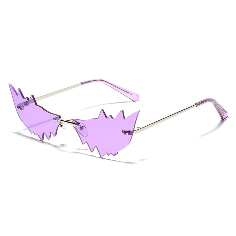 Dame Trendy kattedans solbriller med beskyttende UV-filter og original ramme Luvikno