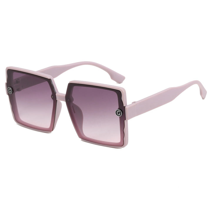 Dame kvadratisk solbrille med moderne design Luvikno