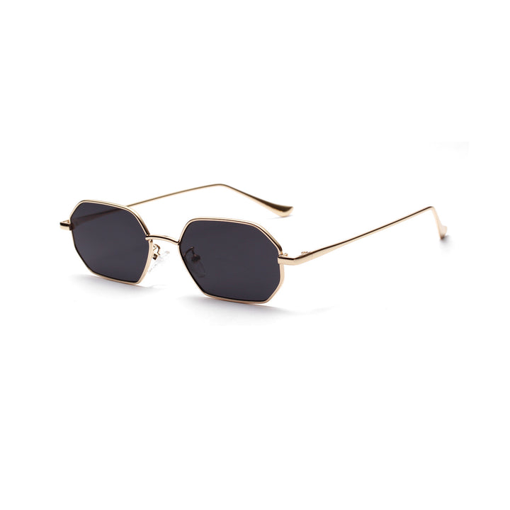 Dame moteriktig solbrille med innovativt åttkantet design Luvikno