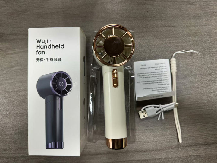 Dame Portable Mini Vifte med USB Lading og Variabel Hastighetskontroll Skanto