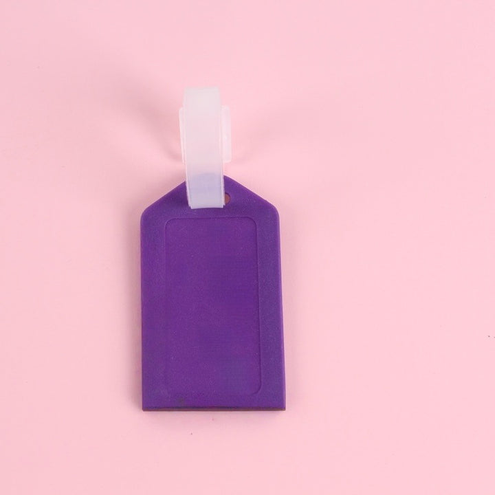 Unisex fleksibel silikon bagasjelapp Luvikno