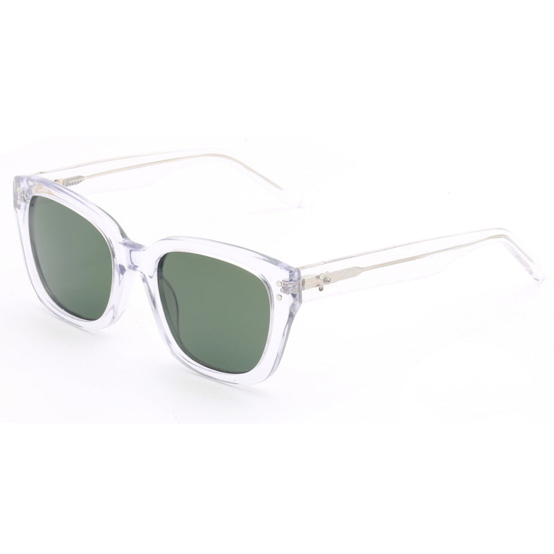 Dame moteriktig solbrille med unik marmoreringseffekt Luvikno