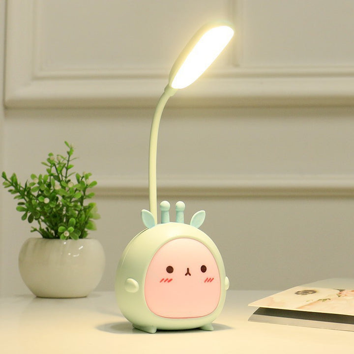 Dame LED skrivebordslampe i leken design Luvikno