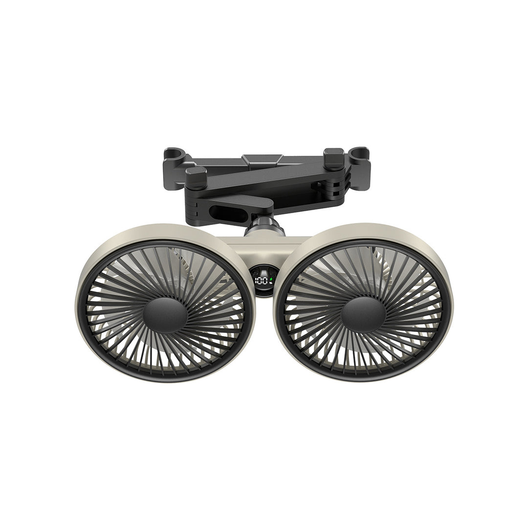Unisex Dual-Head Clip-On Vifte Luvikno