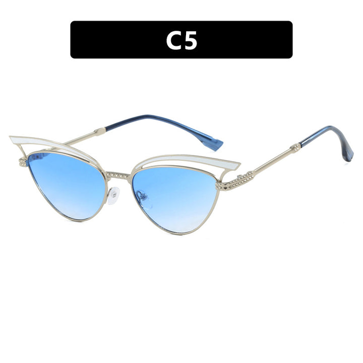 Dame Cat-Eye Briller med filigran designelement Luvikno