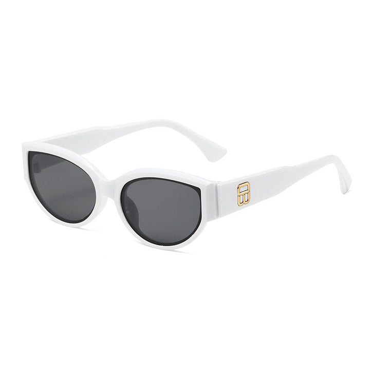 Dame trendy Cat-Eye solbriller med luksuriøs design Luvikno