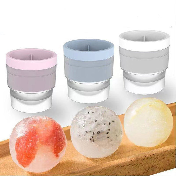 Silicone Stable Sirkulær Is Hockey Ball Maker Mold | Luvikno