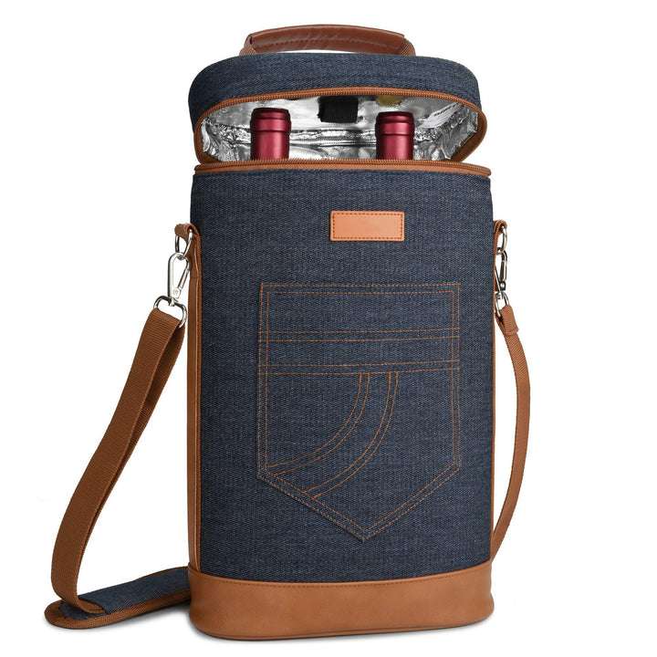 Unisex Isolert Flaske Transport Bag Luvikno