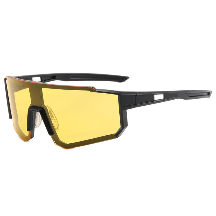 Dame Sporty solbrille med bred UV-beskyttelse og moderne design Luvikno