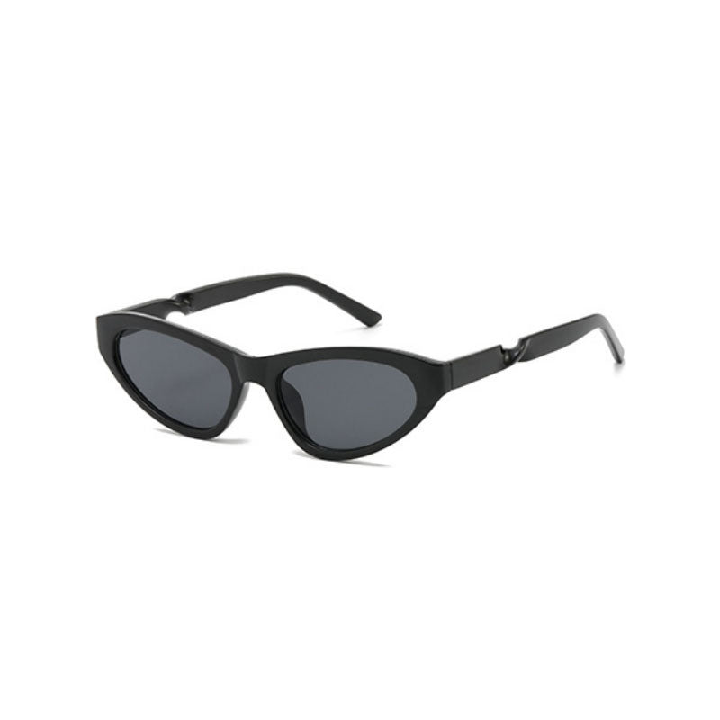 Dame Cat-Eye solbrille med stilige rammer og UV-beskyttelse Luvikno