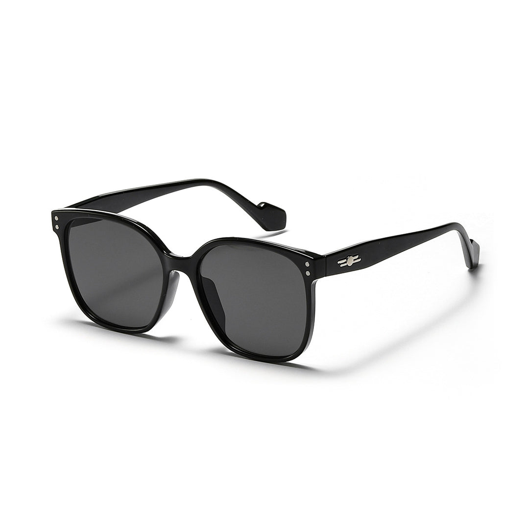 Dame solbrille med stilig skilpaddeskall-ramme og UV-beskyttelse Luvikno