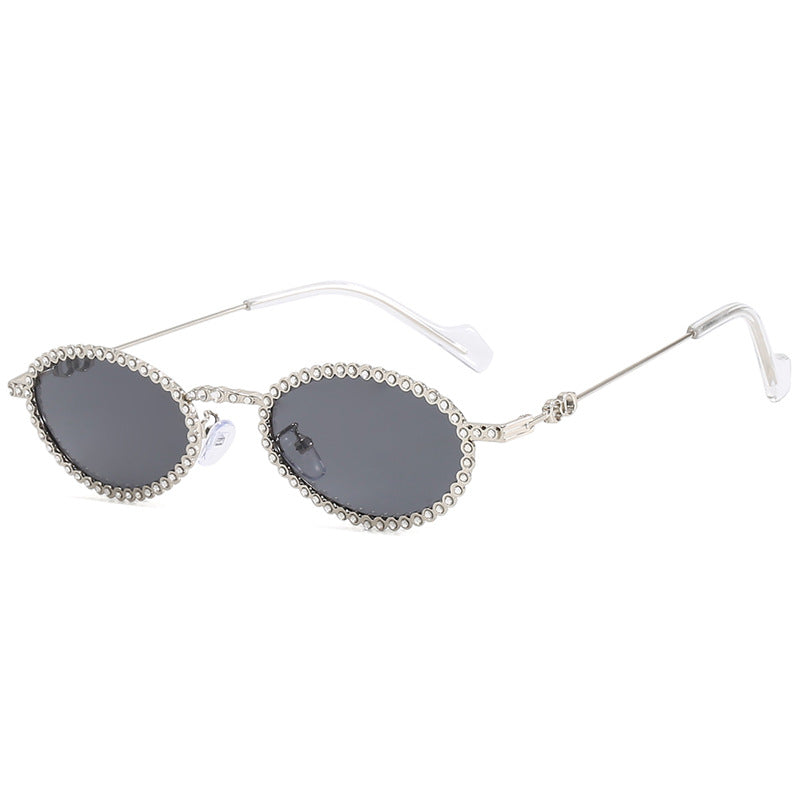 Dame eksentrisk solbriller med original ramme og moderne glass Luvikno