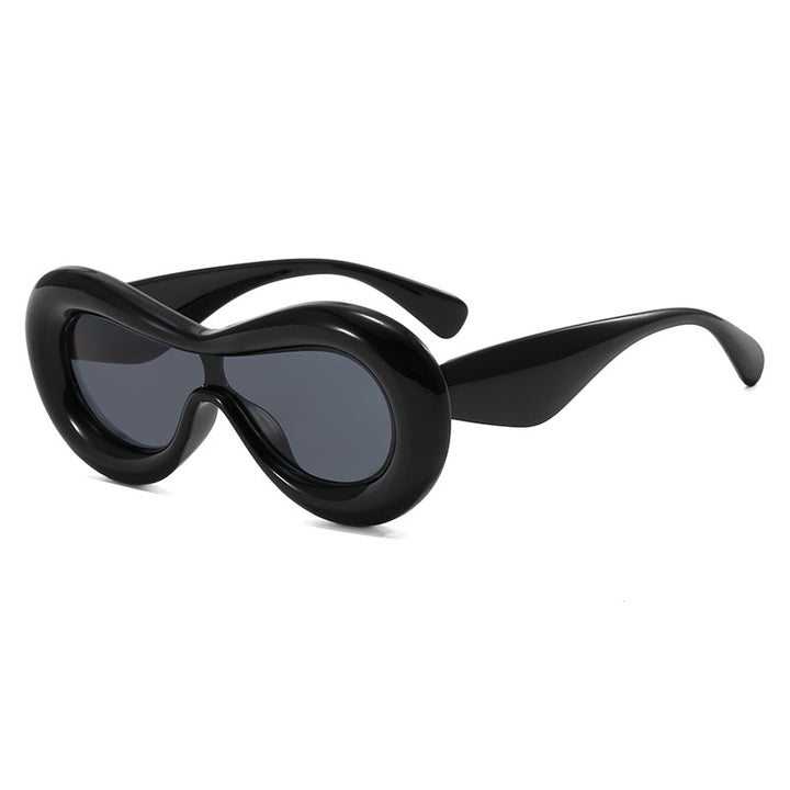 Dame futuristisk design-solbrille Luvikno