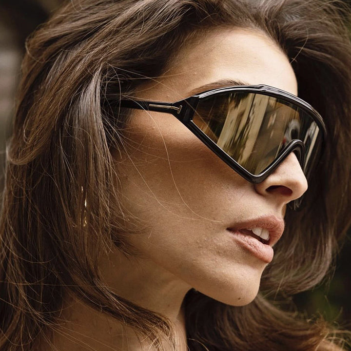 Dame sport solbrille med aerodynamisk design og UV-beskyttelse Luvikno