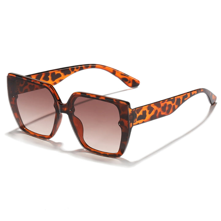 Dame oversized solbriller med elegant design Luvikno