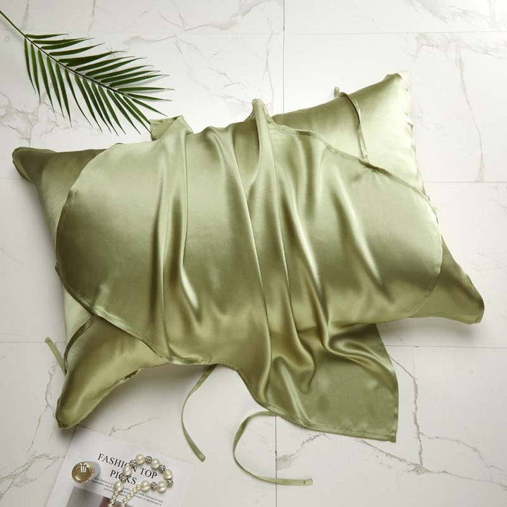Dame silke putetrekk med elegant design Luvikno