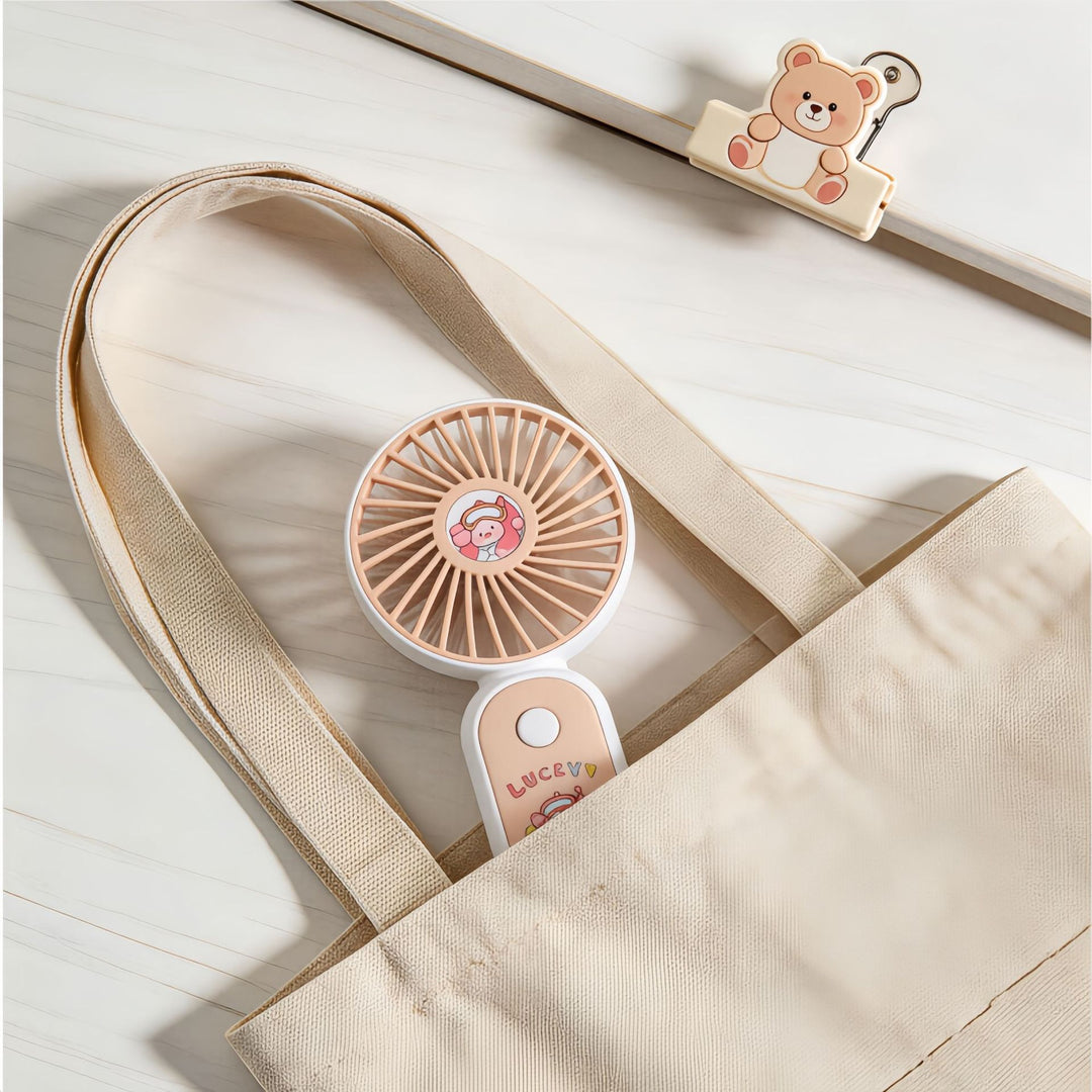 Dames Portable USB Bordvifte med Morsom Design Luvikno