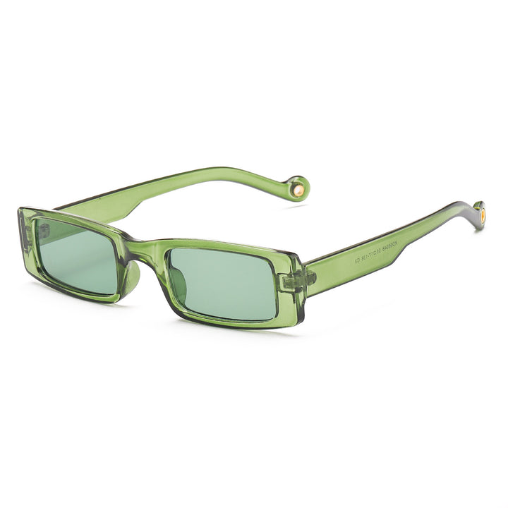 Dame moteriktig solbrille med trendy leopardmønster Luvikno