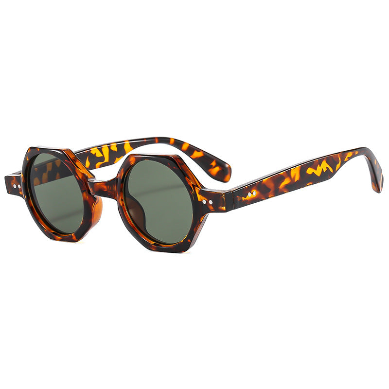 Dame Geometrisk solbrille i iøynefallende design Luvikno