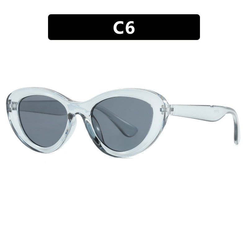 Dame Cat-Eye solbriller i unikt design Luvikno