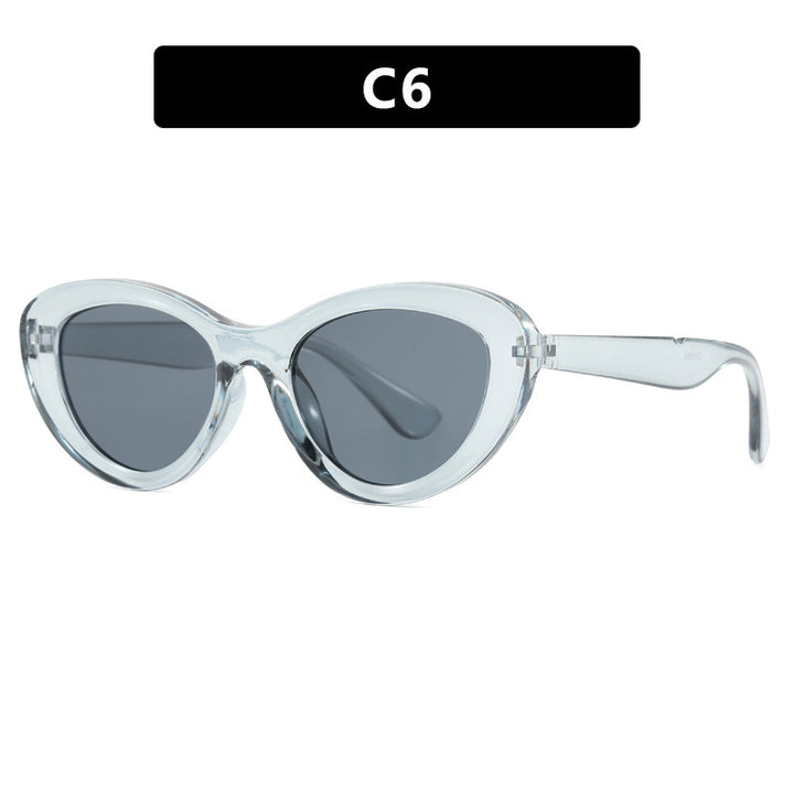 Dame Cat-Eye solbriller i unikt design Luvikno