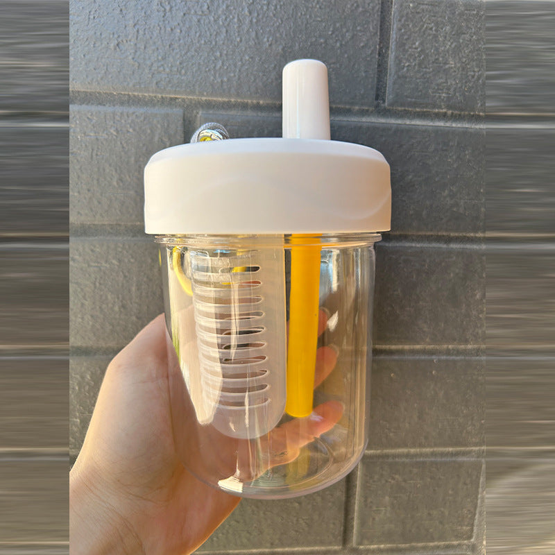 Damer Multifunksjonell Frukt-Infuser-Flaske Luvikno
