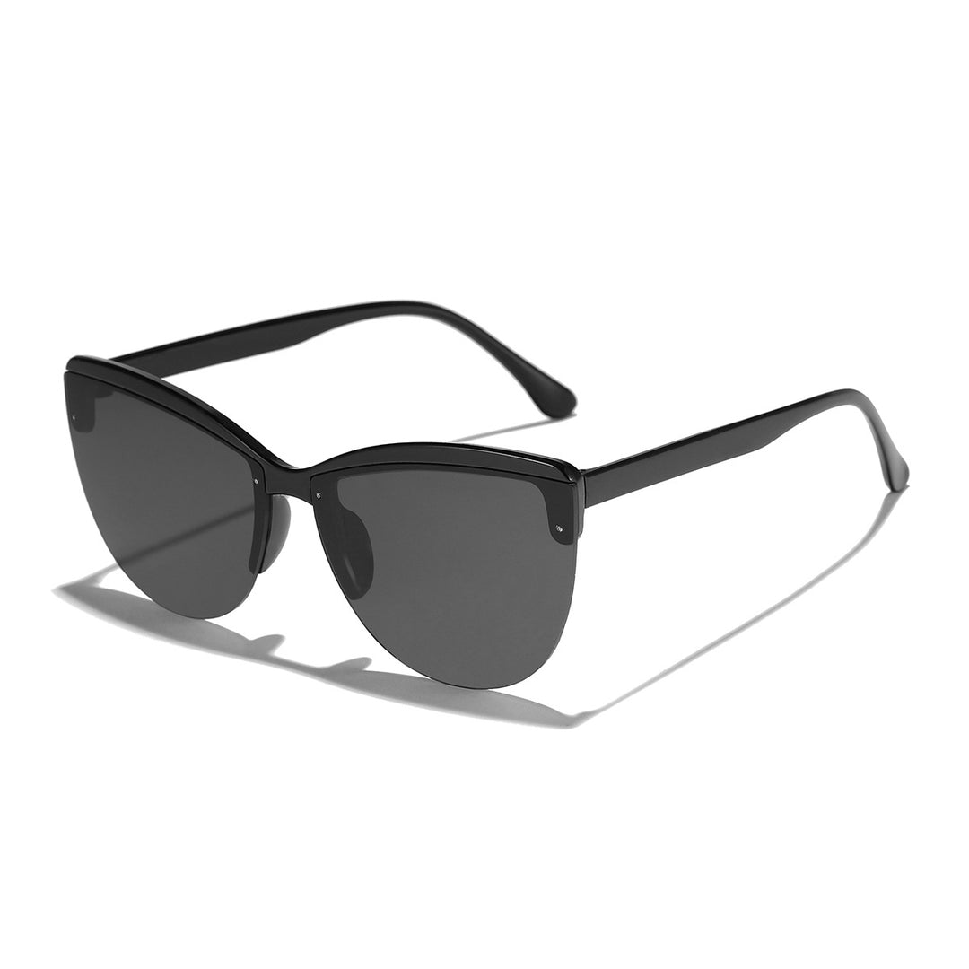 Dame moteriktig solbrille med høyverdig gradientdesign Luvikno
