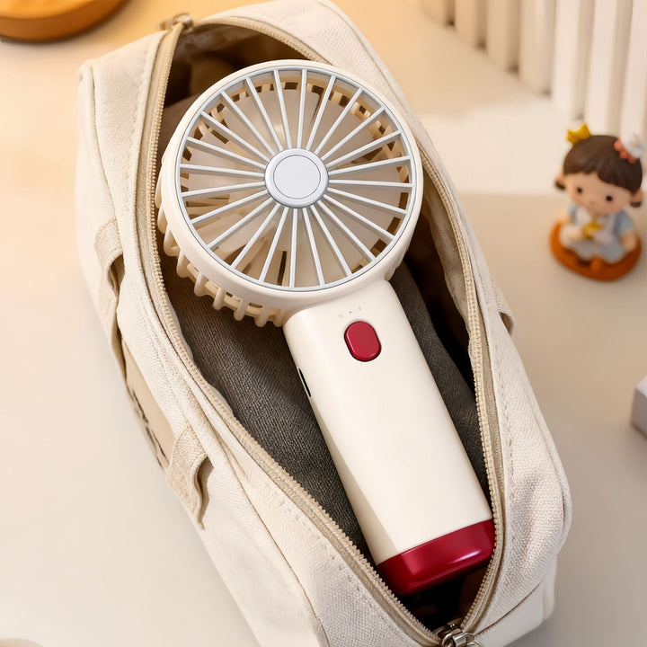 Dame Bærbar Håndvifte med USB-port og ergonomisk design Luvikno
