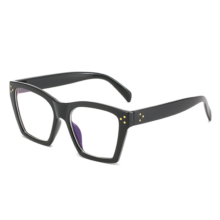 Dame stor moteriktig solbrille Luvikno