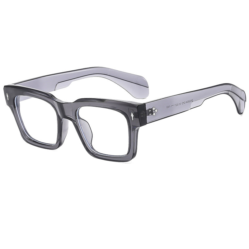 Dame kvadratisk solbrille med luksuriøs ramme og beskyttende UV-filter Luvikno