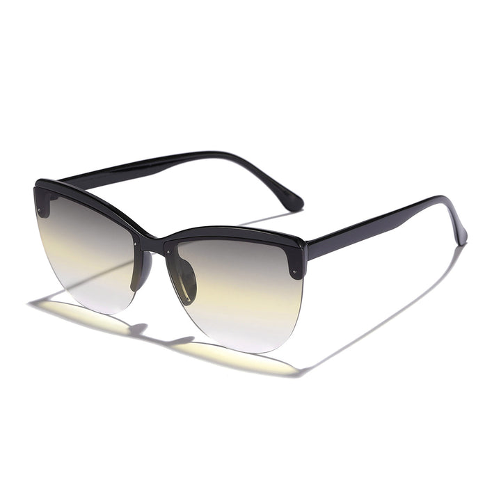 Dame moteriktig solbrille med høyverdig gradientdesign Luvikno